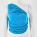 Aria Basics Aria Basics European American Women's Fashion Spring And Autumn One-shoulder Sexy Sleeveless Off-shoulder Crop Top, Versatile Short_ecoleips.com