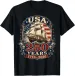 Women's T-Shirts USA 250 Years Vintage Sailing Ship T-Shirt_ecoleips.com