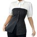 Women's Clothing Casual Shirt Striped Long Sleeved Irregular Shirt Spring And Autumn New Ultra Slim Shirt High End Feel_ecoleips.com