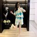 European Style Women's Tracksuit Summer New Loose Slimming 2 Piece Set with Top And Shorts American Casual Fashion_ecoleips.com
