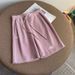 Women's Clothing Summer New High Waist Shorts Women's Trendy Wide Leg Pants Slim Pants Loose Sports Casual Pants Mid Length Pants_ecoleips.com
