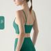 Lycra Yoga Vest Outdoor Sports For Women, European American Running Fitness Wear, Shockproof Bra With Thin Straps And_ecoleips.com