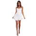 Women's Printed Ruffled Suspender Dress/Skirt European American Fashion Spring Summer Wholesale New Cross Border_ecoleips.com