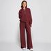 Aria Basics 2025 Spring Autumn New Women's Clothing European And American Two-Piece Stand Collar Zipper Sports Casual_ecoleips.com