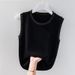 Women’s Clothing Ice Silk Camisole Vest For Women, White Bottoming Shirt, Loose Bright Silk, Fashionable Design Top For Summer_ecoleips.com