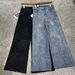 Women's Slimming Stretchy Denim Jeans American Style Floral Rhinestones Wide Leg Straight Leg Fashionable New Spring Design_ecoleips.com