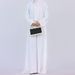 New Hot Sale Solid Color Casual Loose Elegant Dress Robe_ecoleips.com