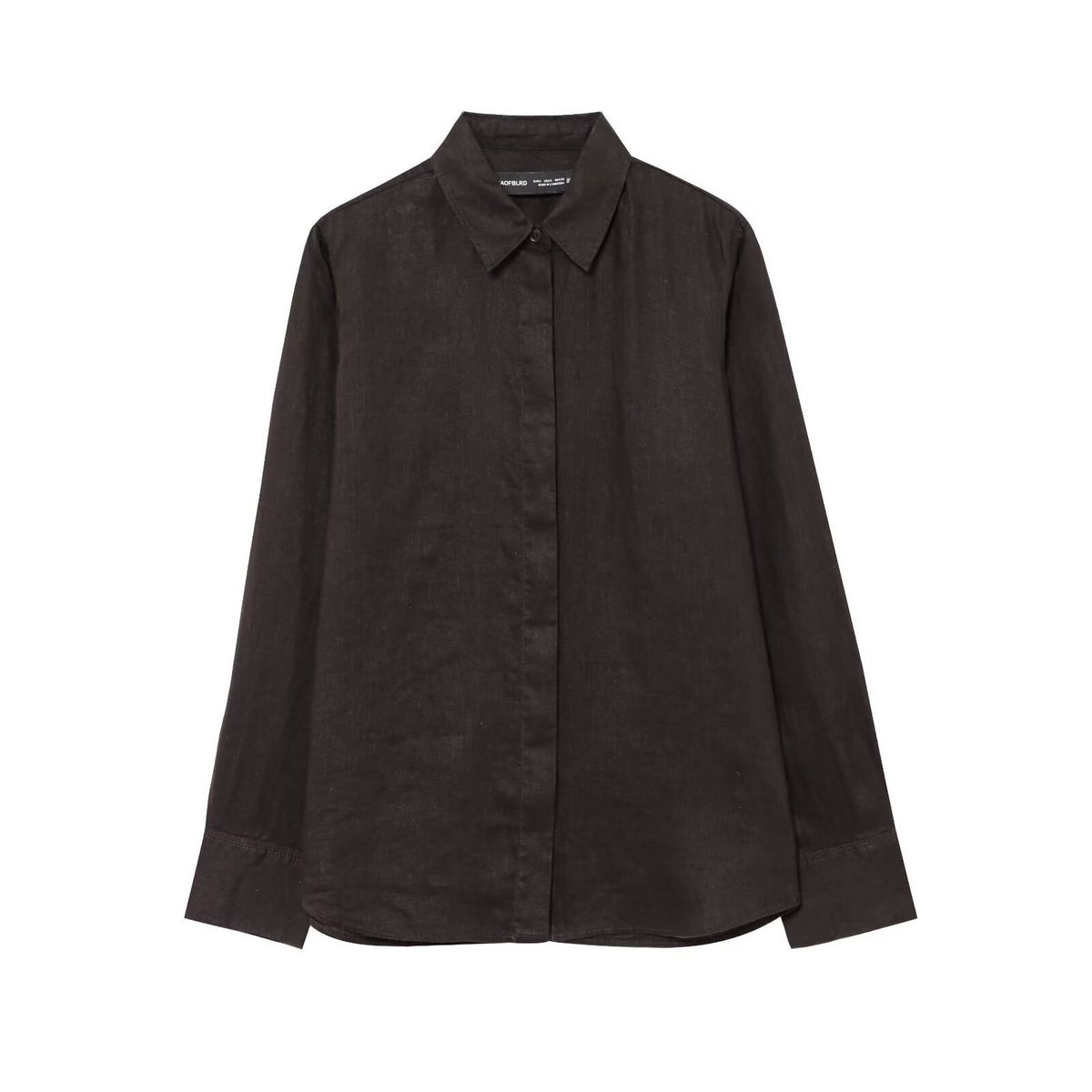Women's Clothing Spring New Suit Shirt Long Sleeve Solid Color Casual Loose Wide Leg Pants Suit_ecoleips.com