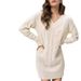 Aria Basics Aria Basics 2025 European And American Autumn/Winter New Popular Mid-Length Sweater V-Neck Solid Color Fashion Women's Cable Knit_ecoleips.com