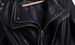 K Gothic Style Women's New European And American Style Shoulder Shrugs, Rivets, Slim Fit, Waist Cinched Motorcycle Leather Jacket_ecoleips.com