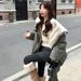 girl Lamb Wool Parka For Women, New Winter 2025 Cotton Jacket, Thickened Slimming Small Size Coat_ecoleips.com