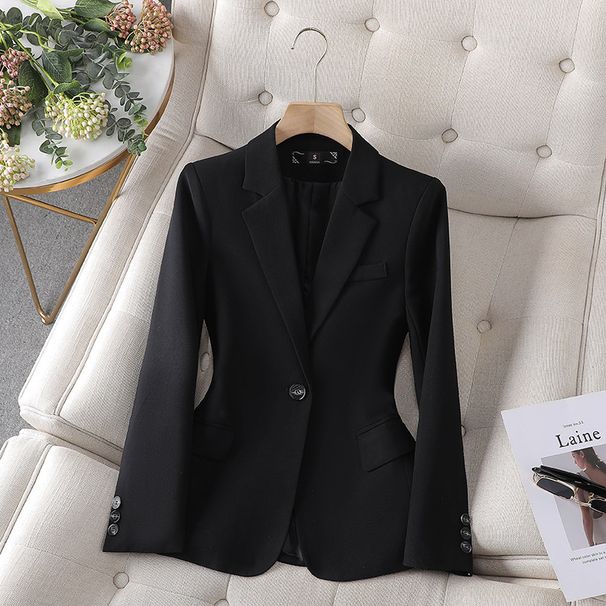 Women’S Clothing Light Blue Short Suit Jacket For Women Spring And Autumn Fashionable Small And High End This Year's Popular Small Suit_ecoleips.com