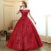 Women's Clothing Spring Performance Fluffy Colorful Wedding Dress Art Exam Solo Female Student Simple Performance Costume_ecoleips.com