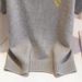 Women's Grey Short Sleeve Knitted T-Shirt Slim Fit Beautiful Top Petite Spring Summer New_ecoleips.com