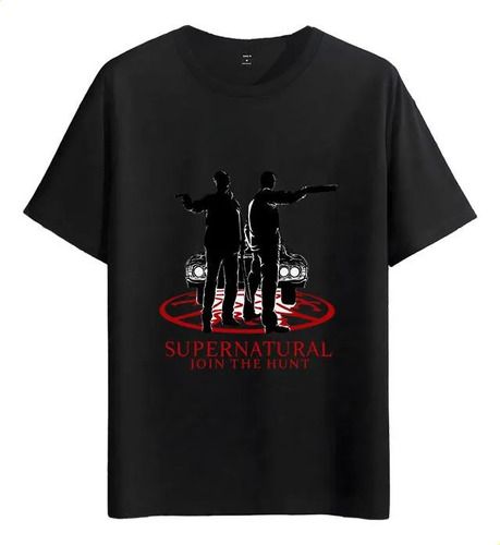 Women's T-Shirts Tshirt Muscle Freaks Supernatural Silhouette Style Hunters_ecoleips.com