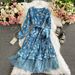 Women's fashion fashion temperament long skirt_ecoleips.com