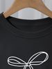 Women's Casual round Neck Short Sleeve T-Shirt Multi-Color Solid Loose Printed Fashion Top for Spring/Autumn & Summer_ecoleips.com