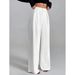 Women's Clothing Casual Pants For Women Spring And Autumn New All Match Straight Drape Loose Wide Leg Long Pants_ecoleips.com