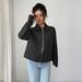 Elegant Minimalist Retro Women's Long Sleeved Vest Coat Autumn Winter Outerwear_ecoleips.com