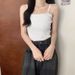 Summer French Niche Design Top Ins Trend Internet Celebrity Slim Fit Outerwear Knitted Vest Inner Wear Small Camisole_ecoleips.com