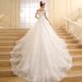 One Shoulder Wedding Dress New Korean Version Slim Shoulders Long Tail Bride Wedding Main Wedding Dress Female_ecoleips.com