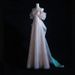 Women's Clothing New One Shoulder Sequin Fishtail Light Wedding Dress Engagement Dress Skirt_ecoleips.com