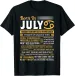 Women's T-Shirts NEW LIMITED Birthday Gift Born In July Cancer Zodiac T-Shirt - MADE IN USA_ecoleips.com