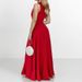 Women's Elegant Evening Dress Commuter Design Long_ecoleips.com