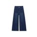 Retro Wide-Leg Jeans For Women, Spring And Autumn 2025 New Style, High-Waisted, Slimming, Loose, Straight-Leg, Draped,_ecoleips.com