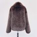 Luxury Faux Fox Fur Coat – Oversized Lapel, Plush & Warm Winter Coat For Women_ecoleips.com