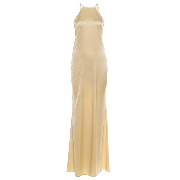 Elegant Round Neck Bodycon Midi Dress - Asymmetric Back Detail Stretchy Clubwear For Women Second Skin Comfort_ecoleips.com