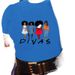 Summer European And American Cross-border Foreign Trade Plus-size T-shirt, Round-neck Casual Loose-fitting Short-sleeve_ecoleips.com