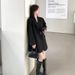 Super Stylish Black Blazer For Women, 2025 Autumn New Model, Elegant And Sophisticated With Rhinestone Embellishments_ecoleips.com