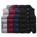 Women's Clothing Winter Vest Sleeveless Jacket - Fleece Lined Stand Collar Slim Fit Waistcoat For Casual Outwear (Black, Gray, Navy, Red, Burgundy)_ecoleips.com