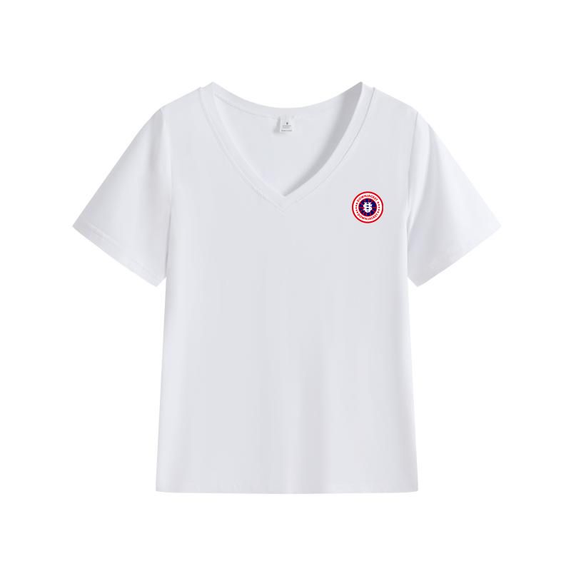 Women's Printed Short-Sleeve Tee - Breathable Round Neck Top For Spring & Summer Style-H_ecoleips.com