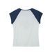 Campus Style Letter Graphic Print Short Sleeve Knit T-Shirt For Women - Soft Daily Basic Tee, Round Neck, Comfort Fit, White_ecoleips.com