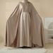 Abaya Dubai Women's Elegant Long Robe Bridesmaid Dress Three-Piece Set MOA044_ecoleips.com