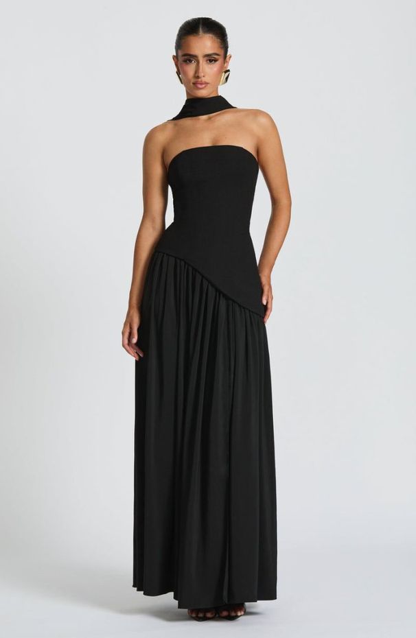 G25D094-25 New 2025 European And American Cross-border Sexy Strapless Backless Elegant High-end Dress_ecoleips.com