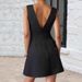Cross-border European And American Women's Sexy A-line Sleeveless V-neck Mini Dress_ecoleips.com