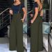 Aria Basics Aria Basics Large Stock Of Cross-border Overalls, 2024 Summer New European And American Women's Fashion Suspender Pants_ecoleips.com