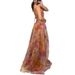 Women's Clothing Spring And Summer Printed Suspender Dress_ecoleips.com