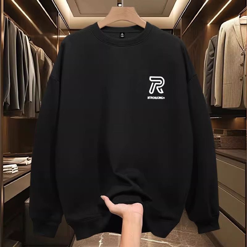 FW25 Matching Couple Cotton Crew Neck Sweatshirt - His & Hers_ecoleips.com