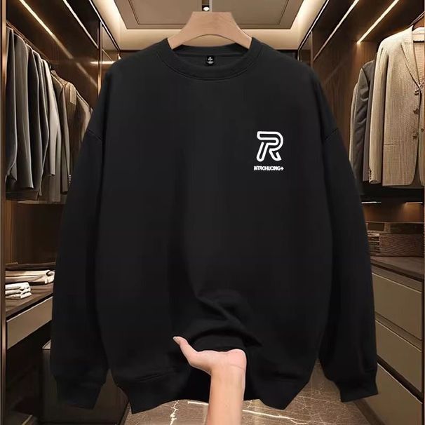 FW25 Matching Couple Cotton Crew Neck Sweatshirt - His & Hers_ecoleips.com