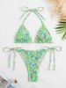 Women's Clothing Spot Sexy Three Point Strap Bikini Suit_ecoleips.com