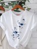 Simple Printed T-shirt, Various Printed Women's Tops, Summer Casual Comfortable T-shirt, Women's Tops_ecoleips.com