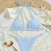 Halter Bikini Set - Adjustable Tie Sexy Two-Piece Swimsuit For Women Multi-Colored Beachwear_ecoleips.com
