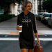 Women's Simple Letter And Leopard Combination Design Slim Fit Comfortable Elegant Dress 0052 Print_ecoleips.com