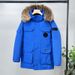 Premium Faux Fur Trim Parka Coat For Men & Women - 650fp Down Filled, Detachable Hood, Water-Resistant Polyester, Winter Warmth_ecoleips.com