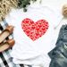 Cross-border Supply Harajuku Style New Casual Heart Print Women's T-shirt_ecoleips.com