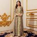 Women's Clothing Printing Fashion Ladies Lace Long Skirt Robe_ecoleips.com